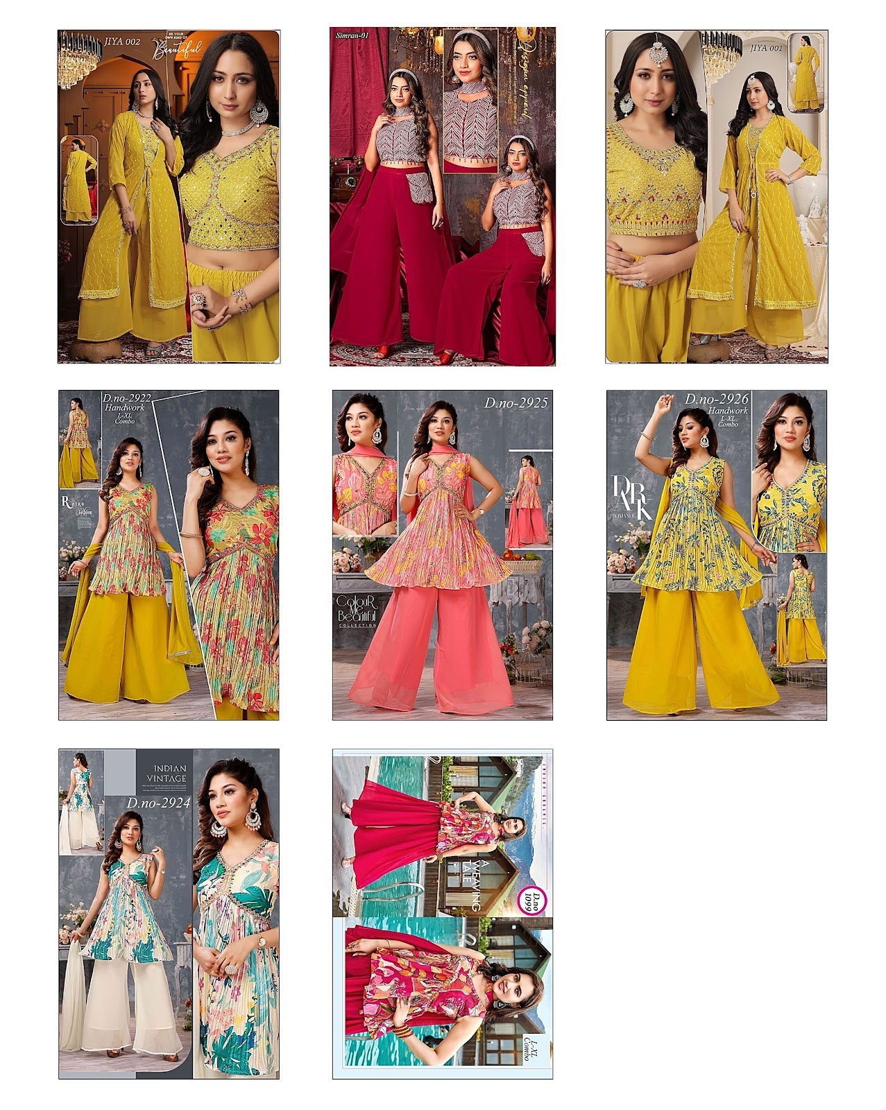 Beautiful Het Indo Western Pair Wholesaler Ahmedabad