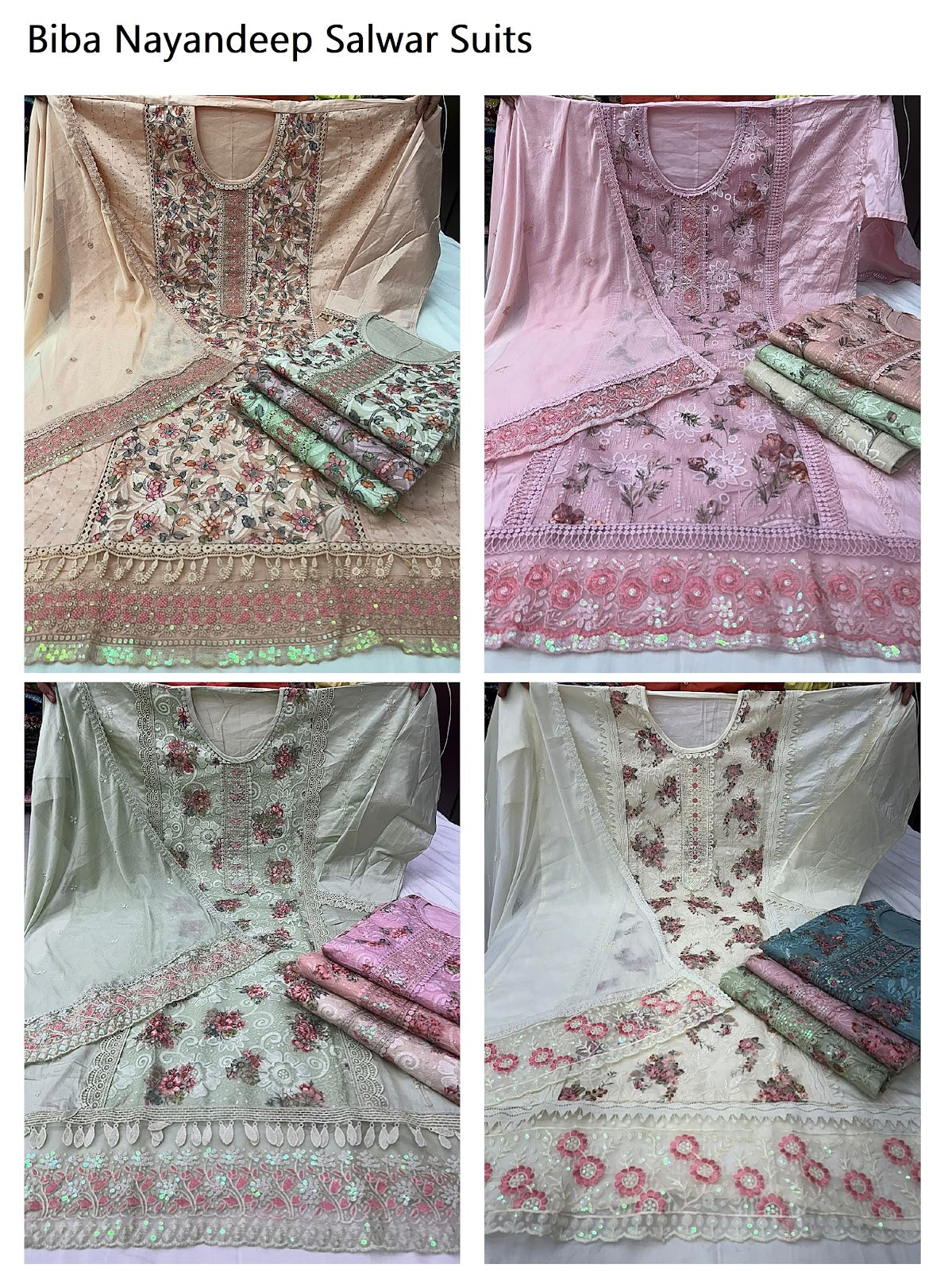 Biba Nayandeep Pure Jaam Salwar Suits
