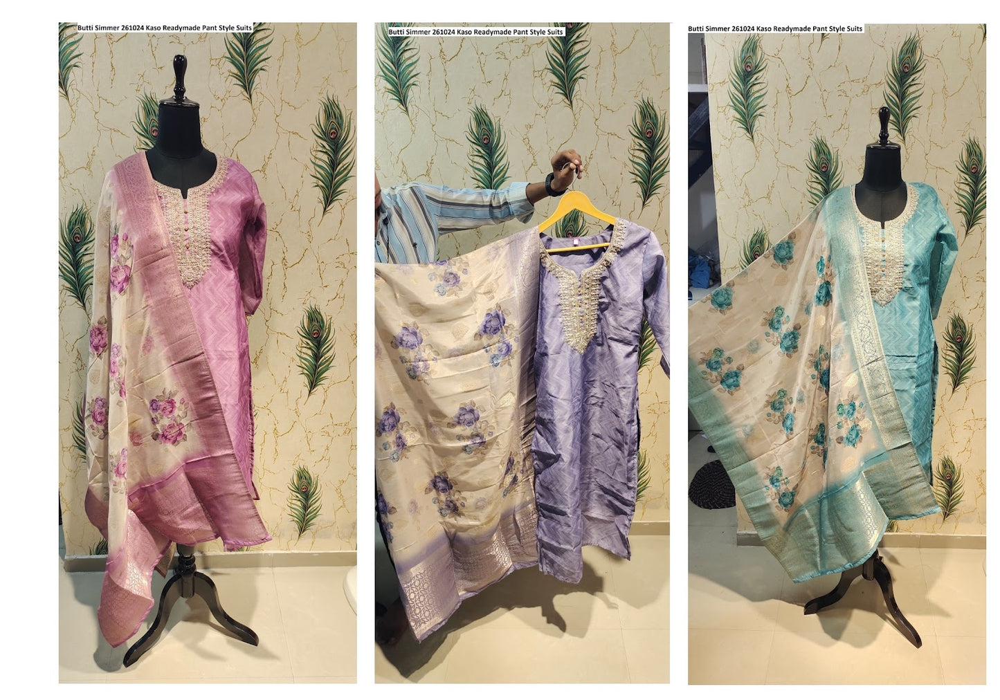 Butti Simmer 261024 Kaso Readymade Pant Style Suits Manufacturer