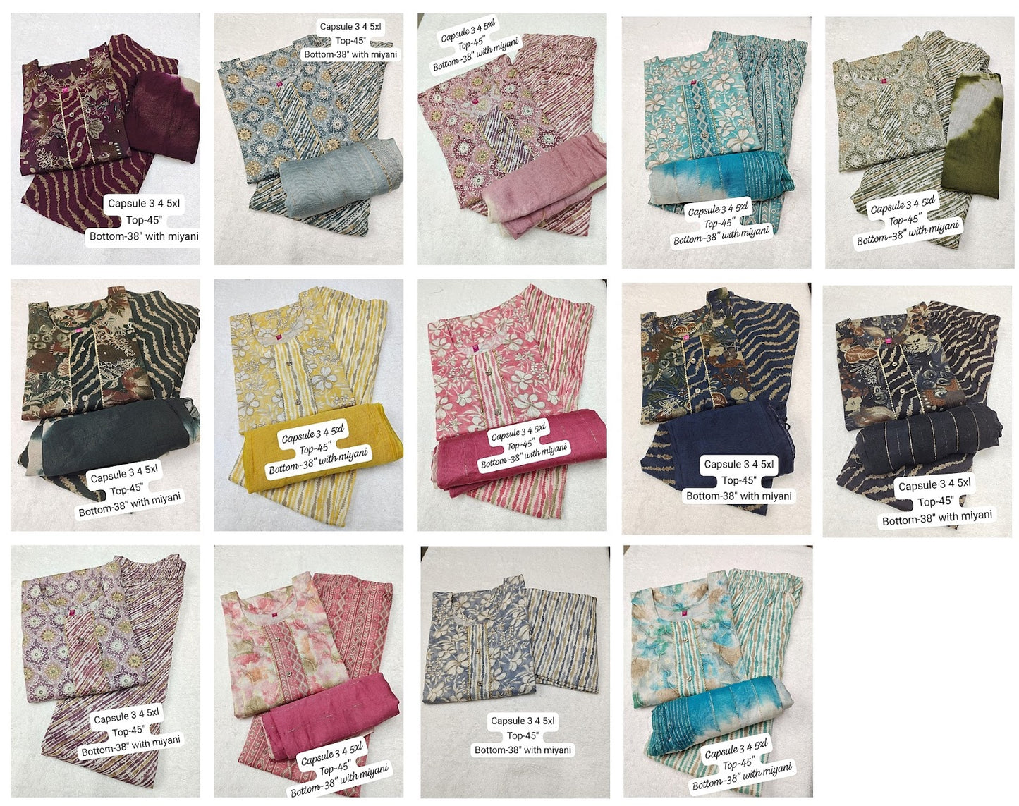 Capsule 2308 Kaso Readymade Pant Style Suits Wholesale Price