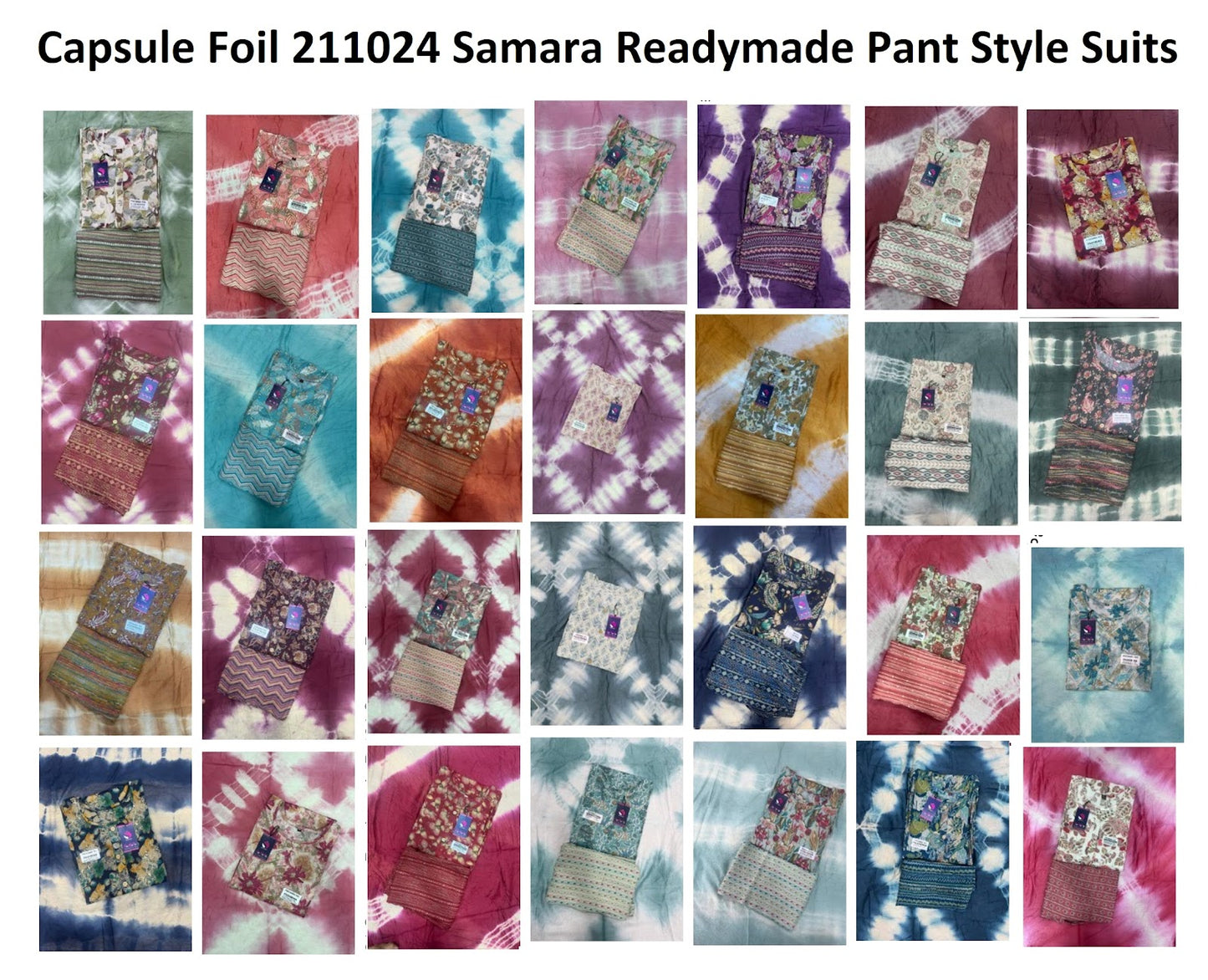Capsule Foil 211024 Samara Readymade Pant Style Suits Exporter India