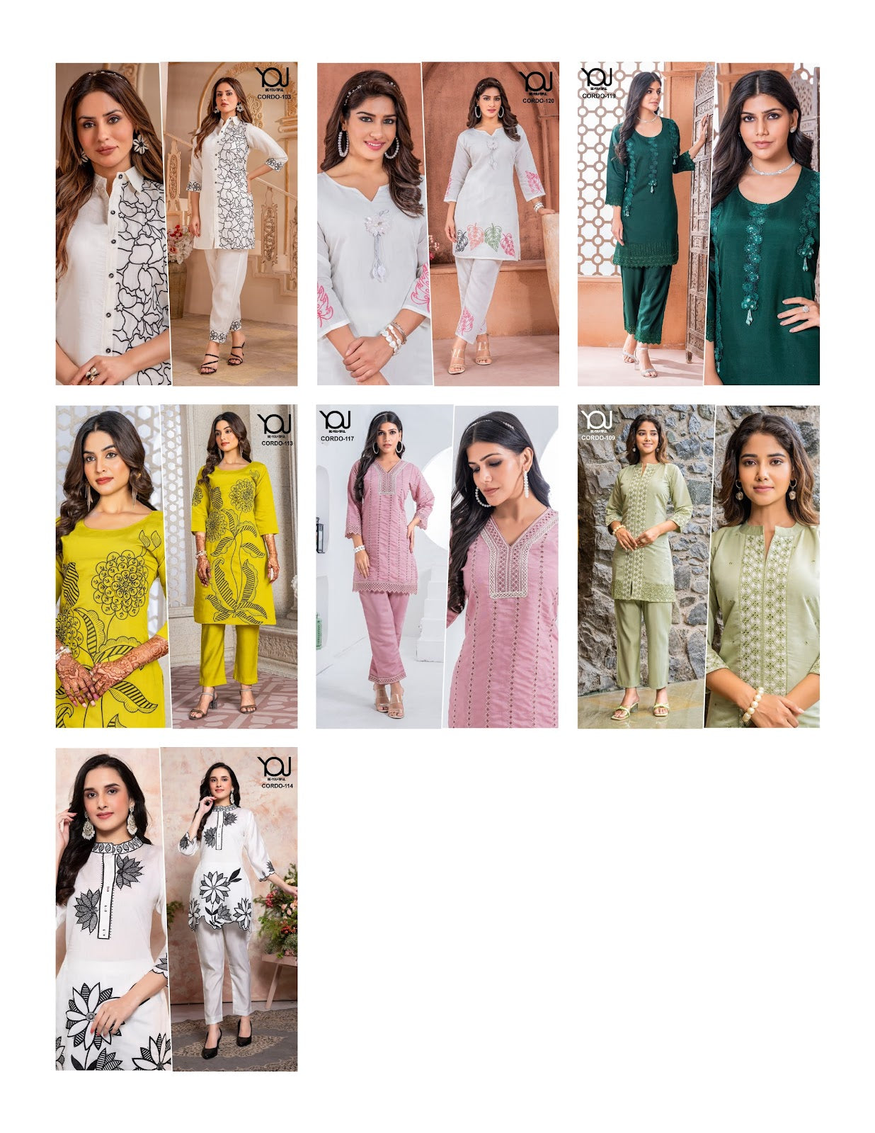 Cordo You Roman Silk Co Ord Set Manufacturer Gujarat