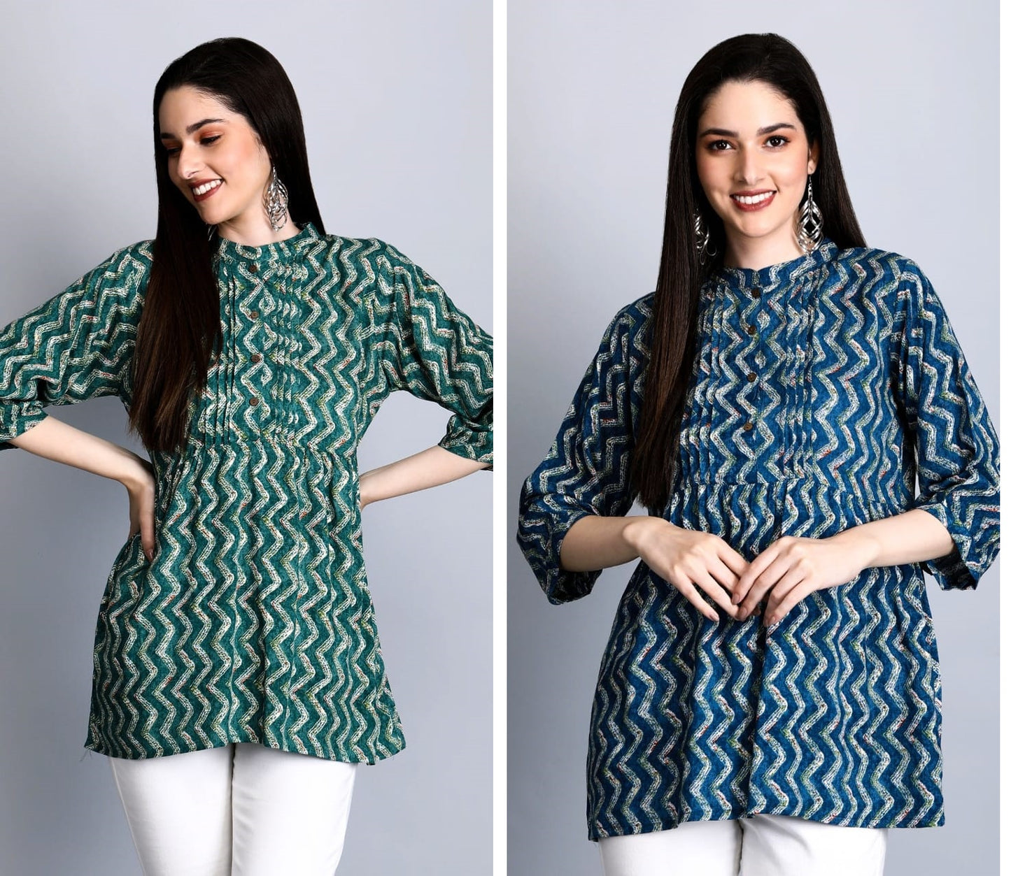 Design-12 Shukrana Rayon Designer Long Top