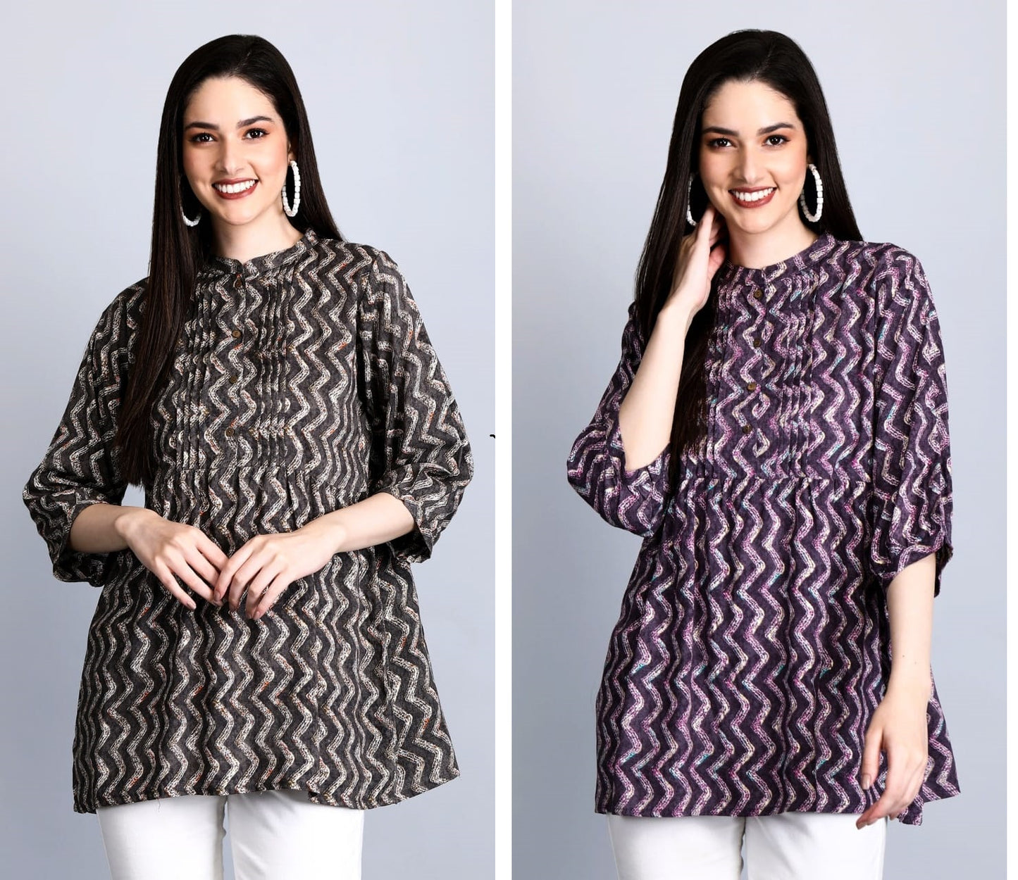 Design-13 Shukrana Rayon Designer Long Top