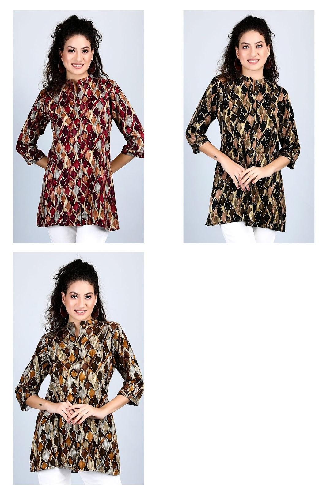 Design-14 Shukrana Rayon Designer Long Top