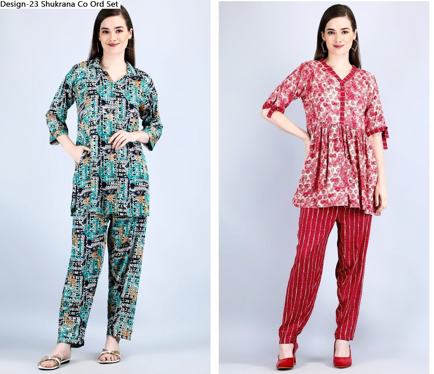 Design-23 Shukrana Rayon Co Ord Set