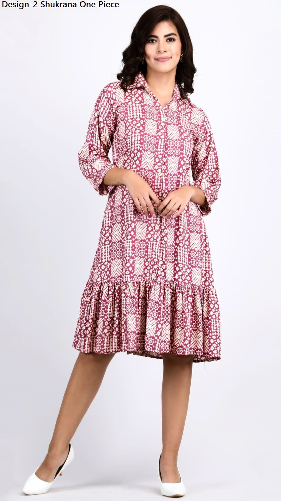 Design-2 Shukrana Rayon One Piece