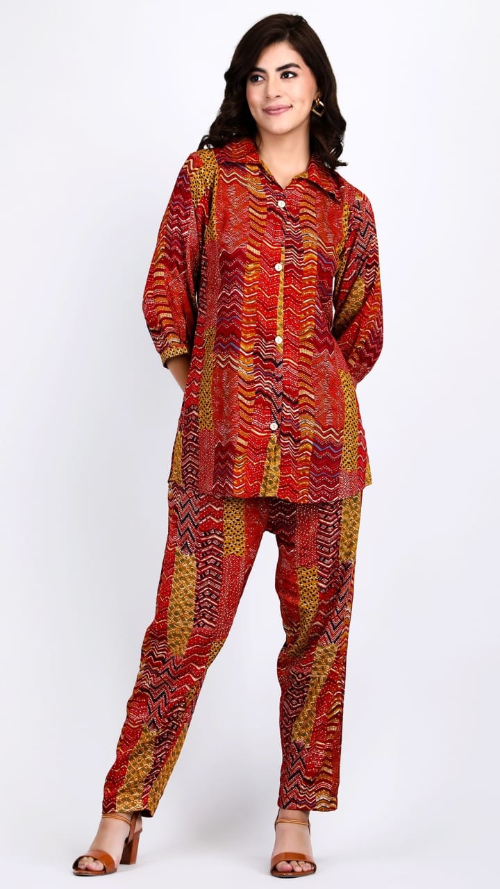 Design-6 Shukrana Rayon Co Ord Set