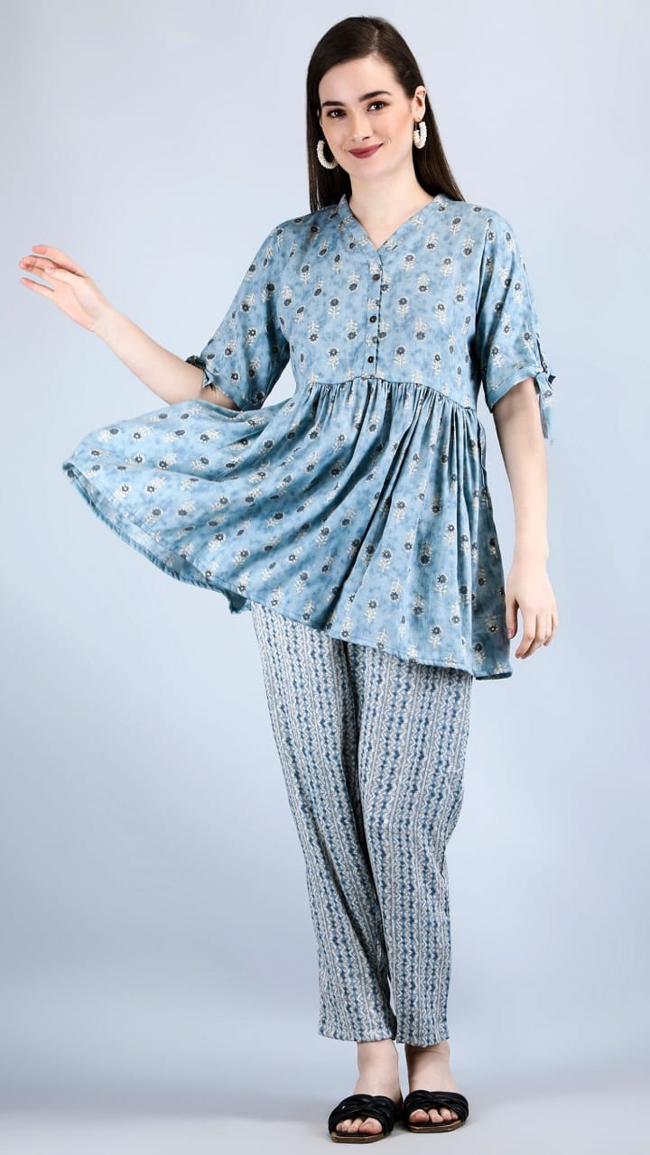 Design-7 Shukrana Rayon Co Ord Set