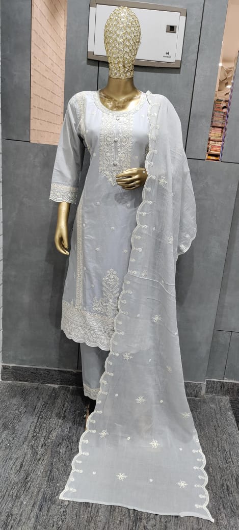 Design181 A Amba Pure Cotton Readymade Pant Style Suits Manufacturer Gujarat
