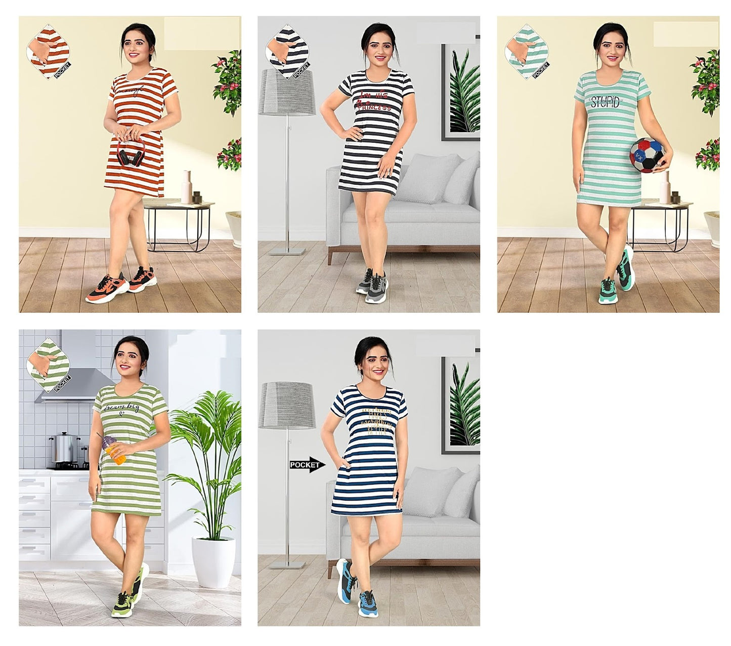 Design 1 Wld Hosiery Women Long Tshirt Manufacturer India