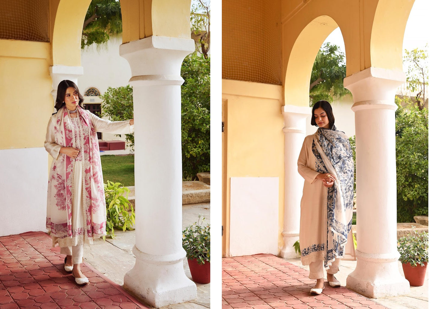 Fanzy Naariti Muslin Pant Style Suits Exporter India