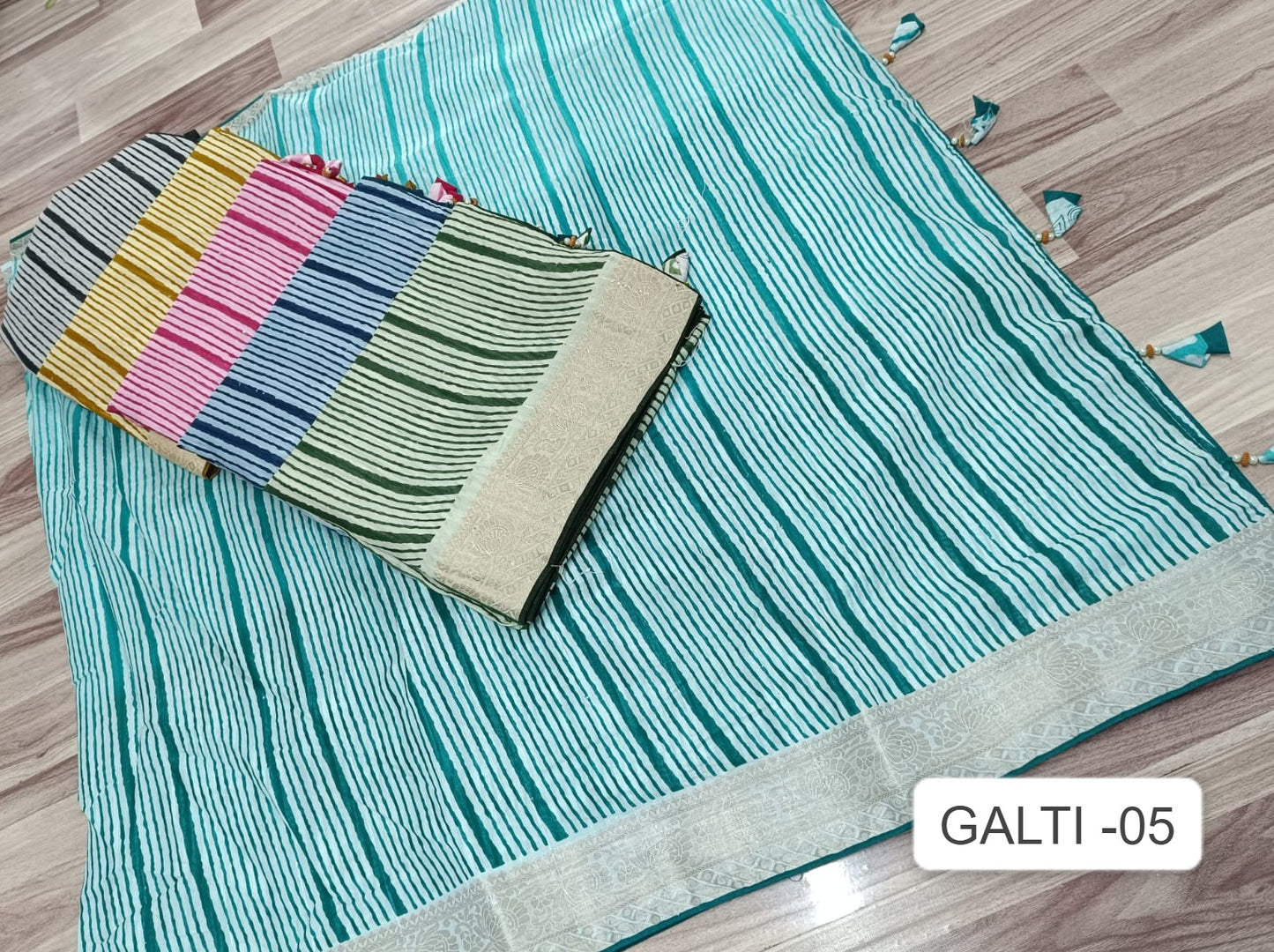 Galti 5 Kalpveli Dola Silk Sarees Manufacturer