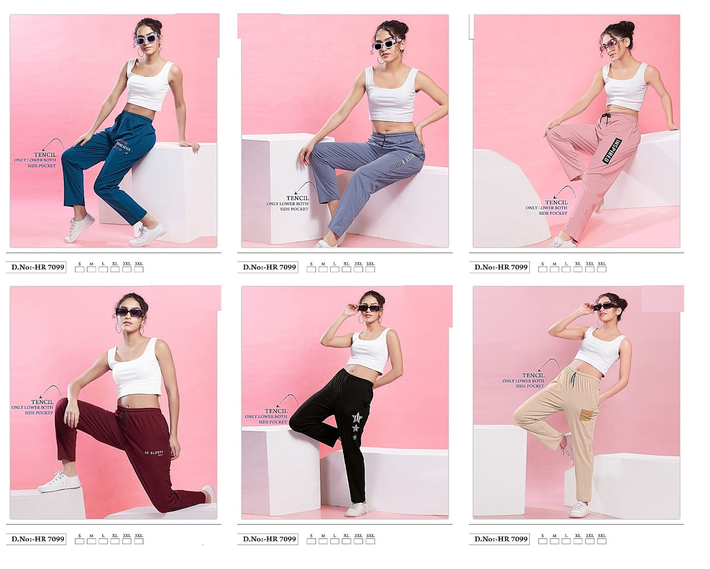 Hr 7099 Mnt Tencil Women Night Lower Manufacturer