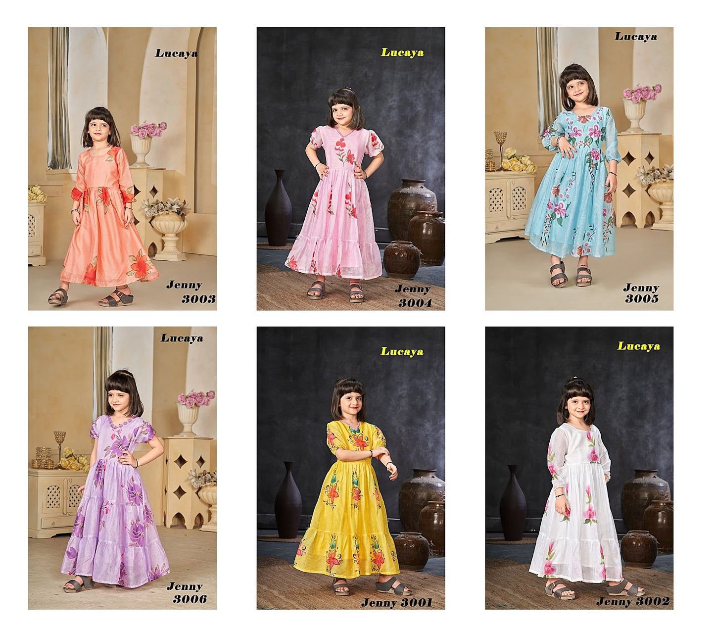 Jenny Vol 3 Lucaya Kotha Girls Frock
