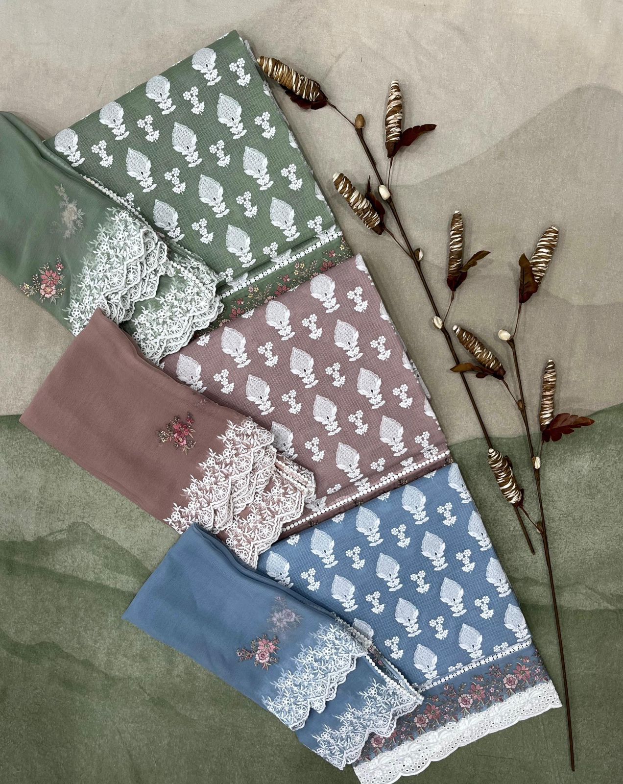 Kamrie Naariti Pant Style Suits Manufacturer Ahmedabad