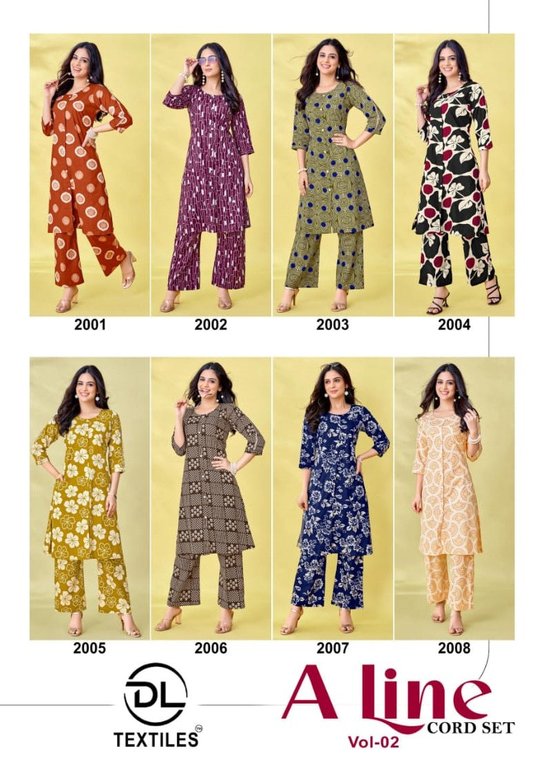 A Line Vol 2 Dl Poplin Co Ord Set Exporter – Kavya Style Plus