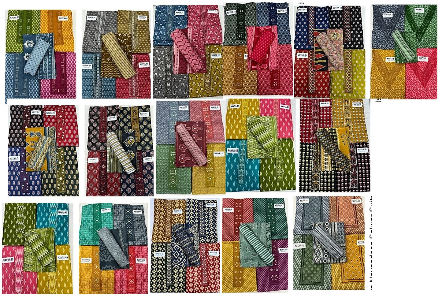 Navya Nayandeep Pure Lawn Salwar Suits