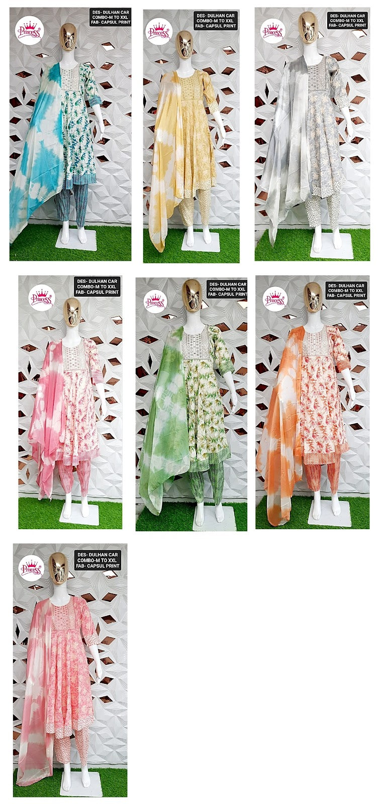 New Dulhan Princess Creation Heavy Capsule Readymade Pant Style Suits Wholesaler India