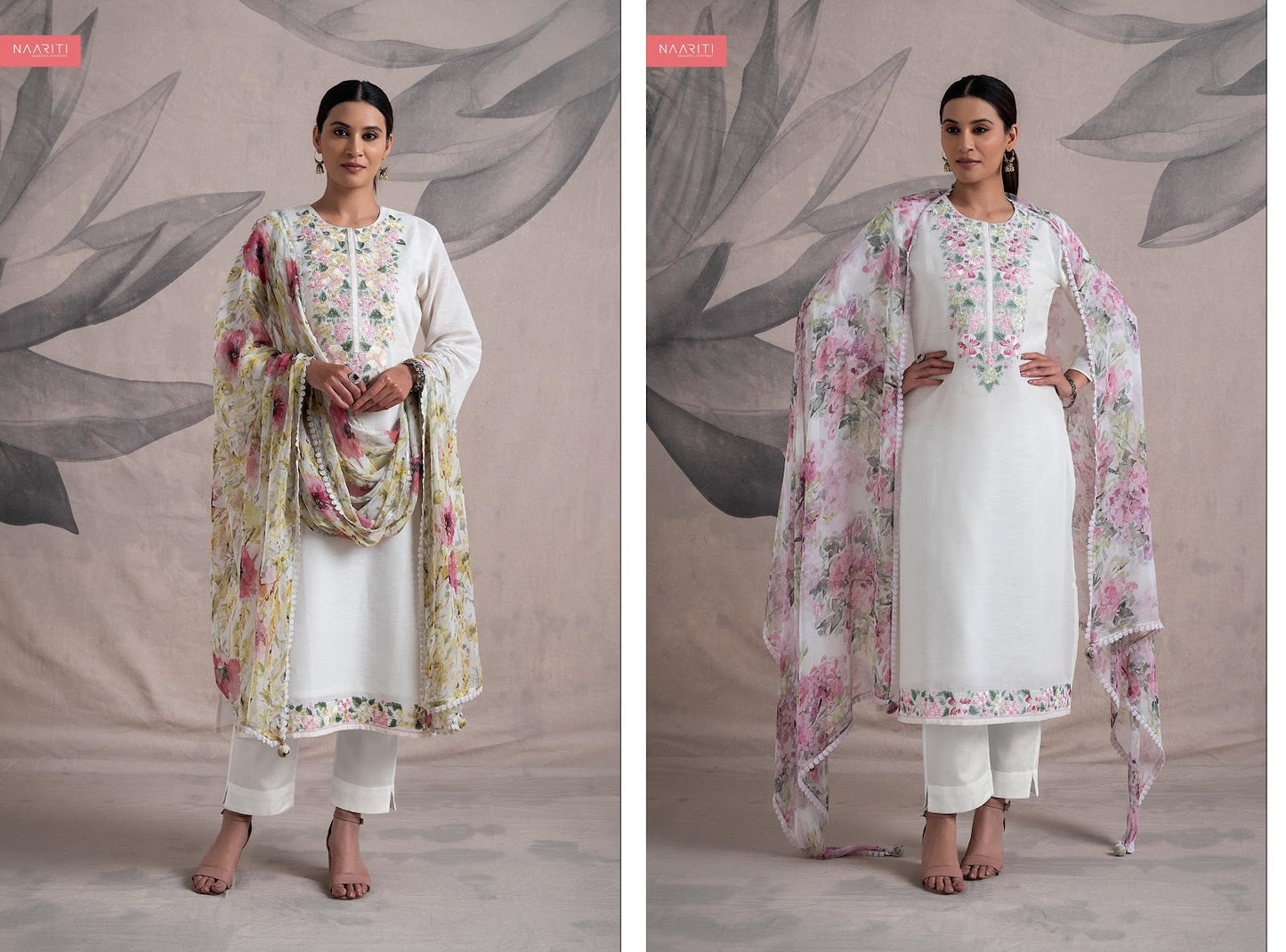 Preeshi Naariti Linen Pant Style Suits Manufacturer Gujarat