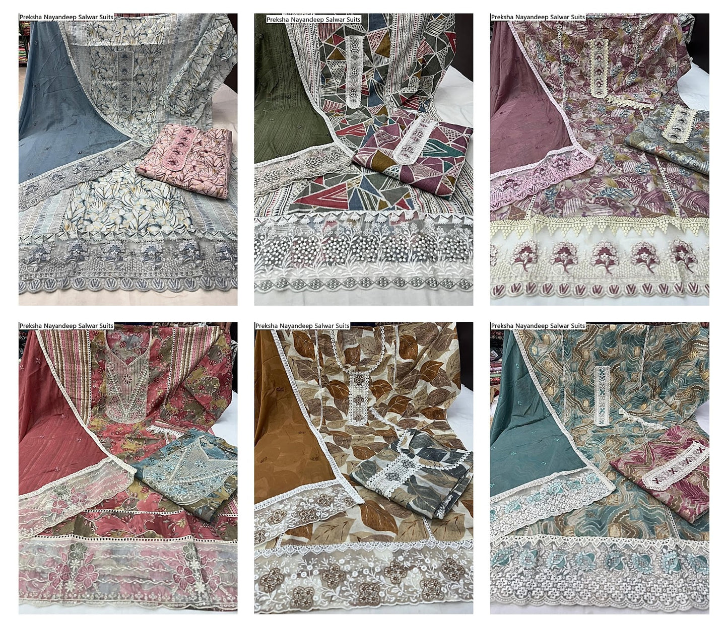 Preksha Nayandeep Pure Cotton Salwar Suits Manufacturer Ahmedabad