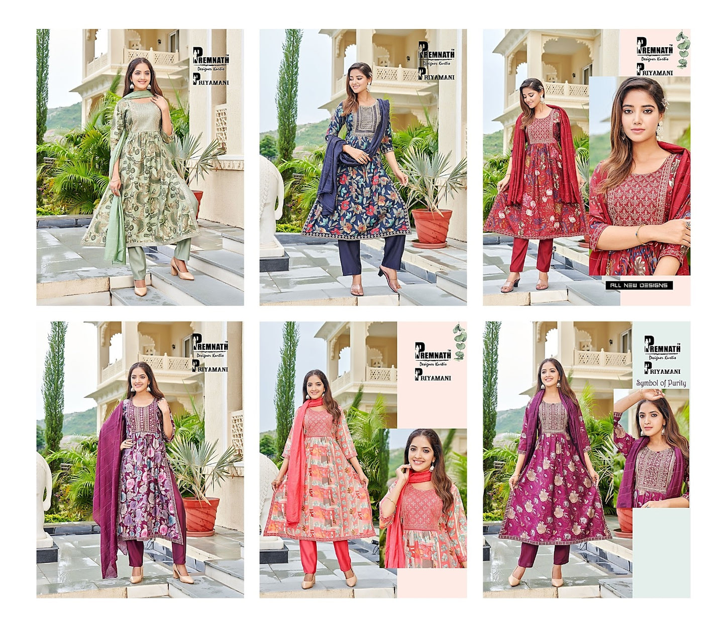 Priyamani Vol 4 Premnath Modal Chanderi Readymade Pant Style Suits Supplier Gujarat