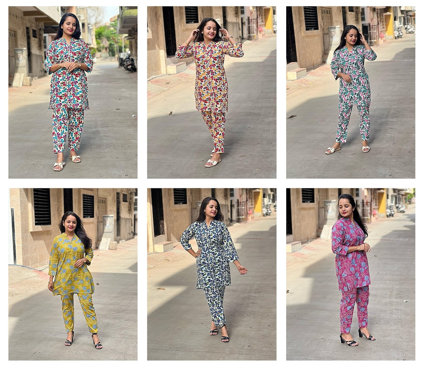Pure 0402 Kaso Cotton Co Ord Set