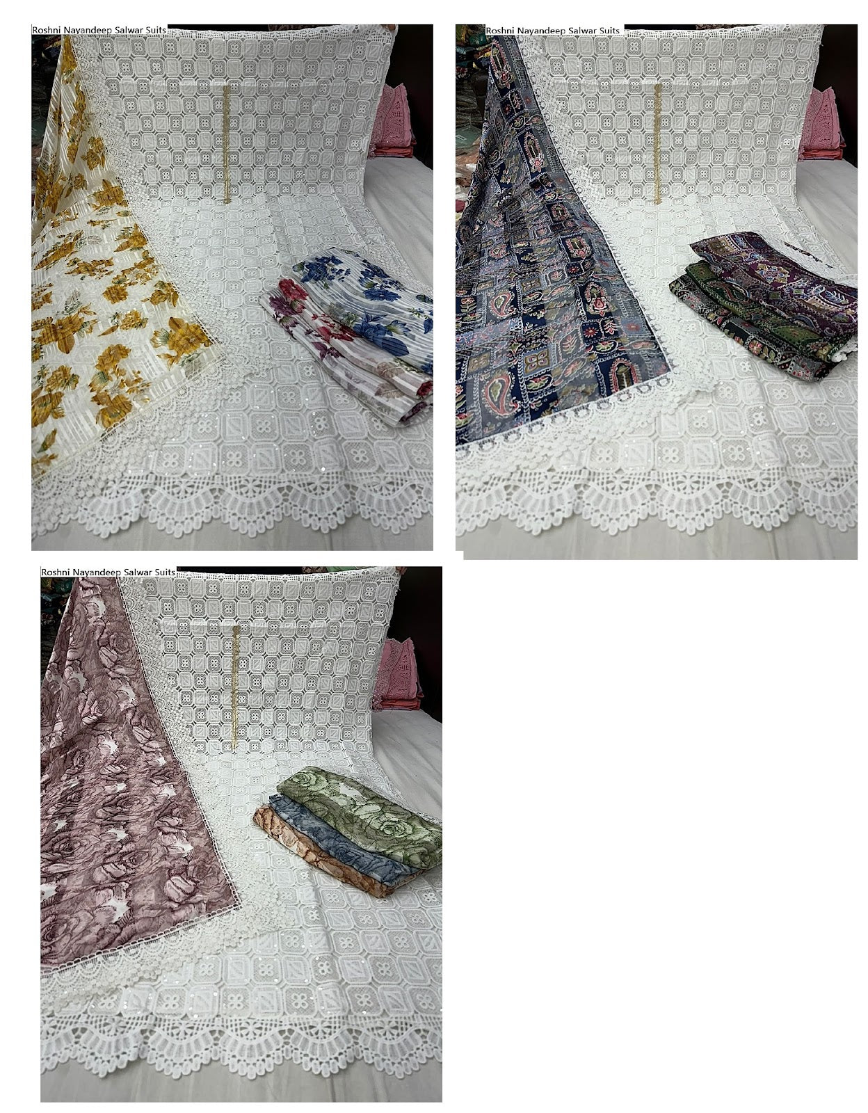 Roshni Nayandeep Pure Cotton Salwar Suits