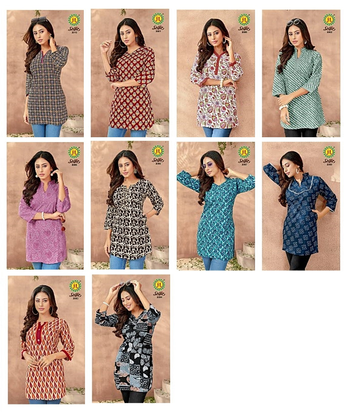 Selfie Vol 3 Jt Cotton Short Kurtis Supplier India