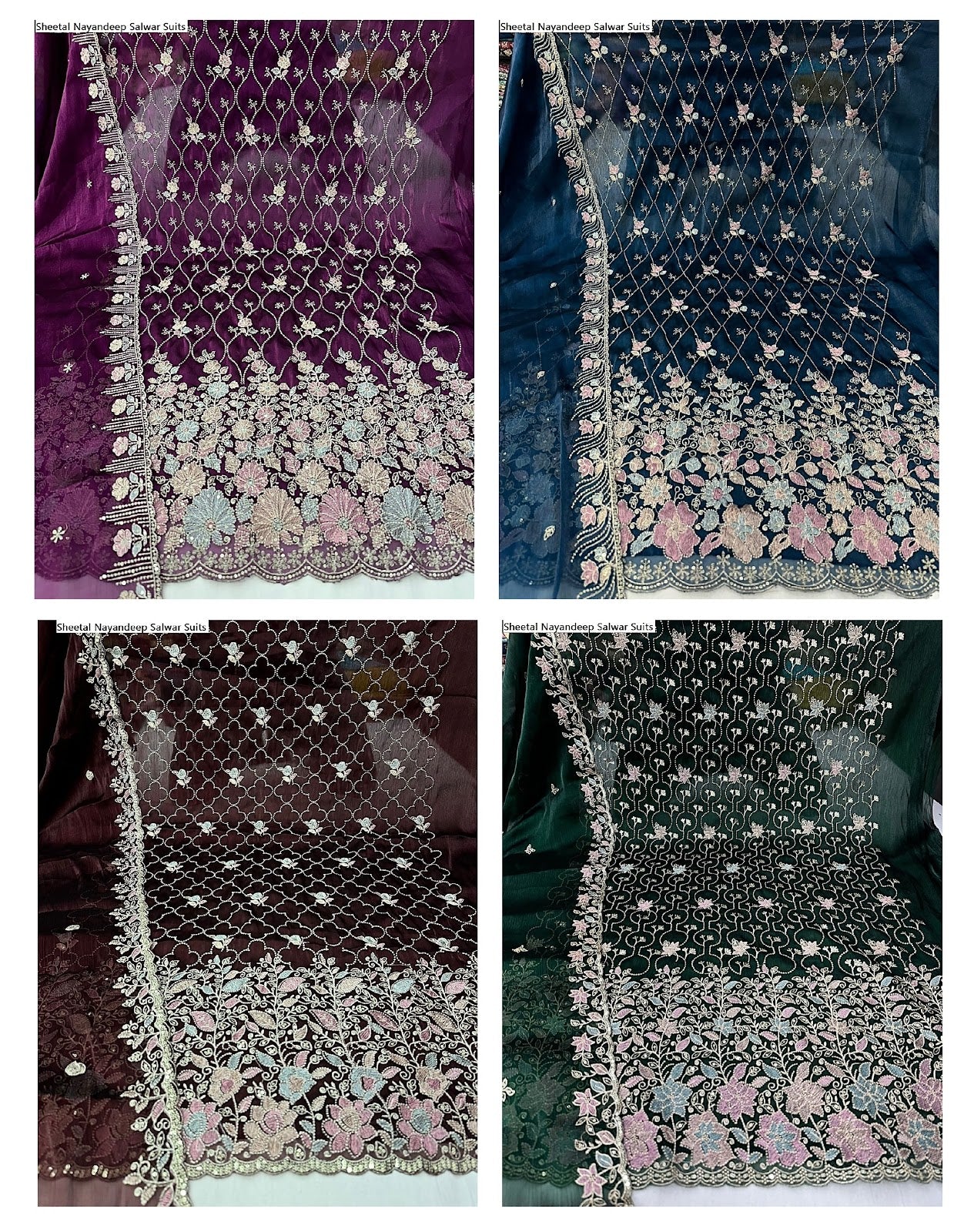 Sheetal Nayandeep Viscose Salwar Suits