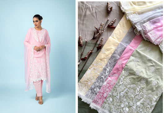 Shiloh Naariti Pure Cotton Pant Style Suits Wholesaler Ahmedabad