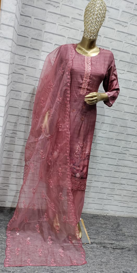 Sita 166 Amba Muslin Readymade Pant Style Suits Wholesaler