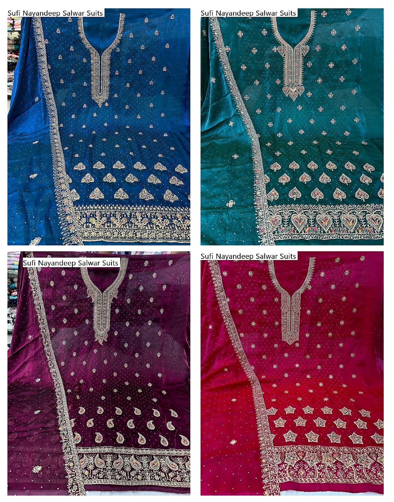 Sufi Nayandeep Salwar Suits Wholesale Rate