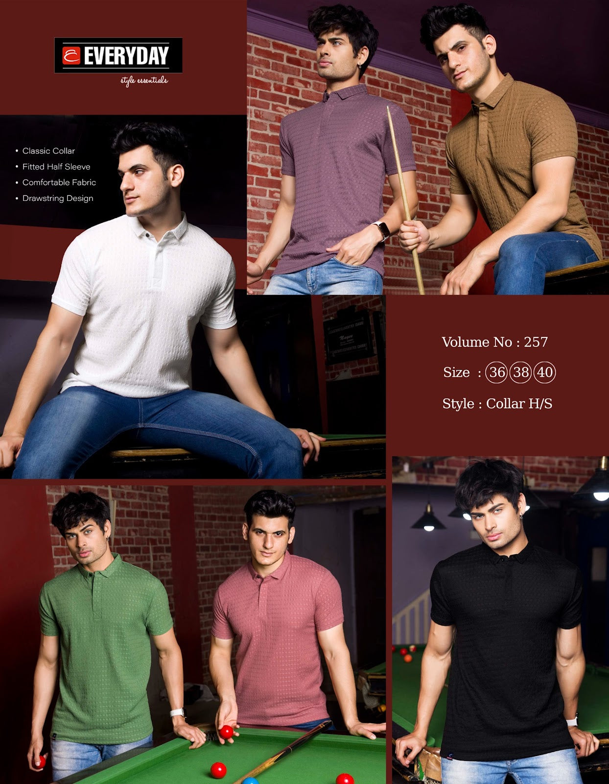 257 Everyday Imported Mens Tshirts