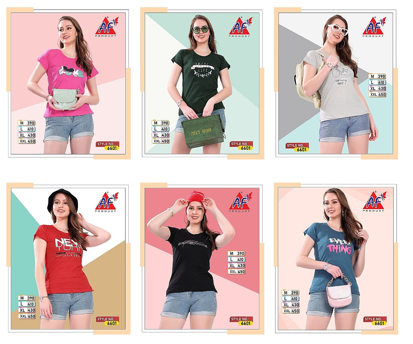 6601 Afdc 30 Count Women Tshirt