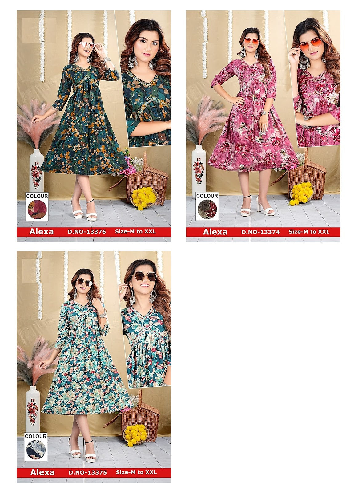 Alexa Jnx Chanderi Kurtis Supplier Gujarat