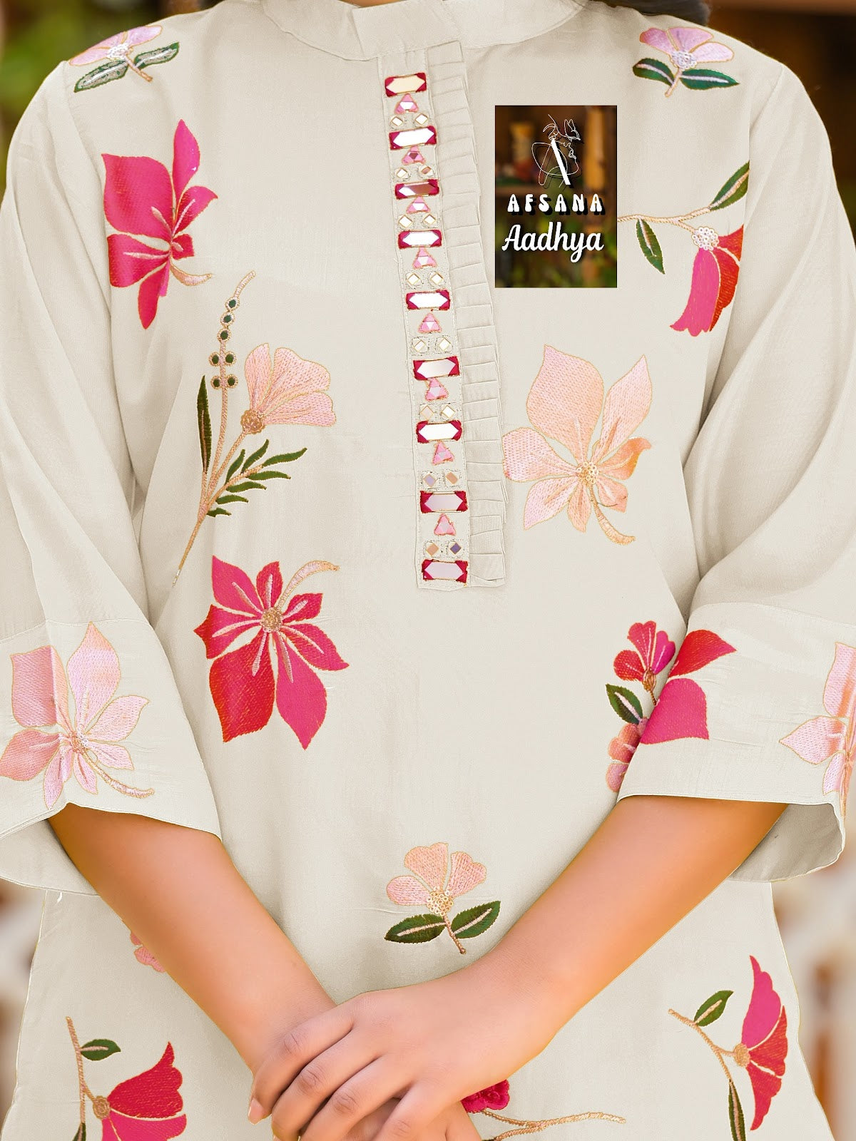 Aadhya Afsana Roman Co Ord Set Supplier