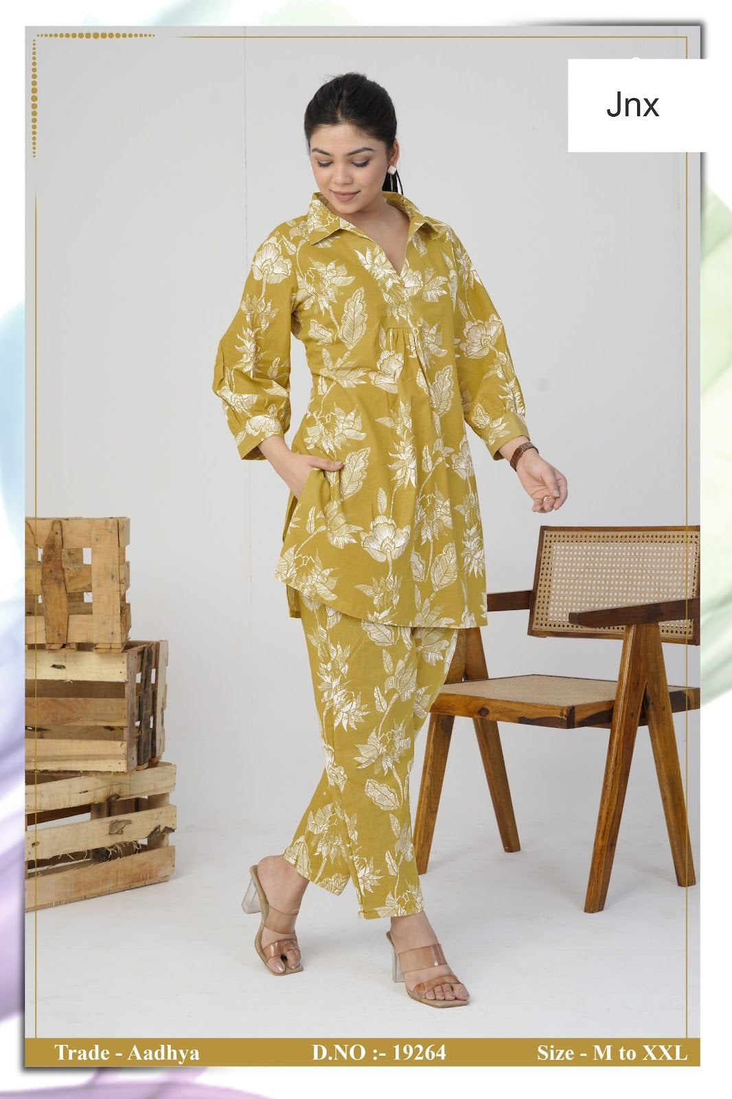 Aadhya Jnx Rayon Co Ord Set Wholesaler India