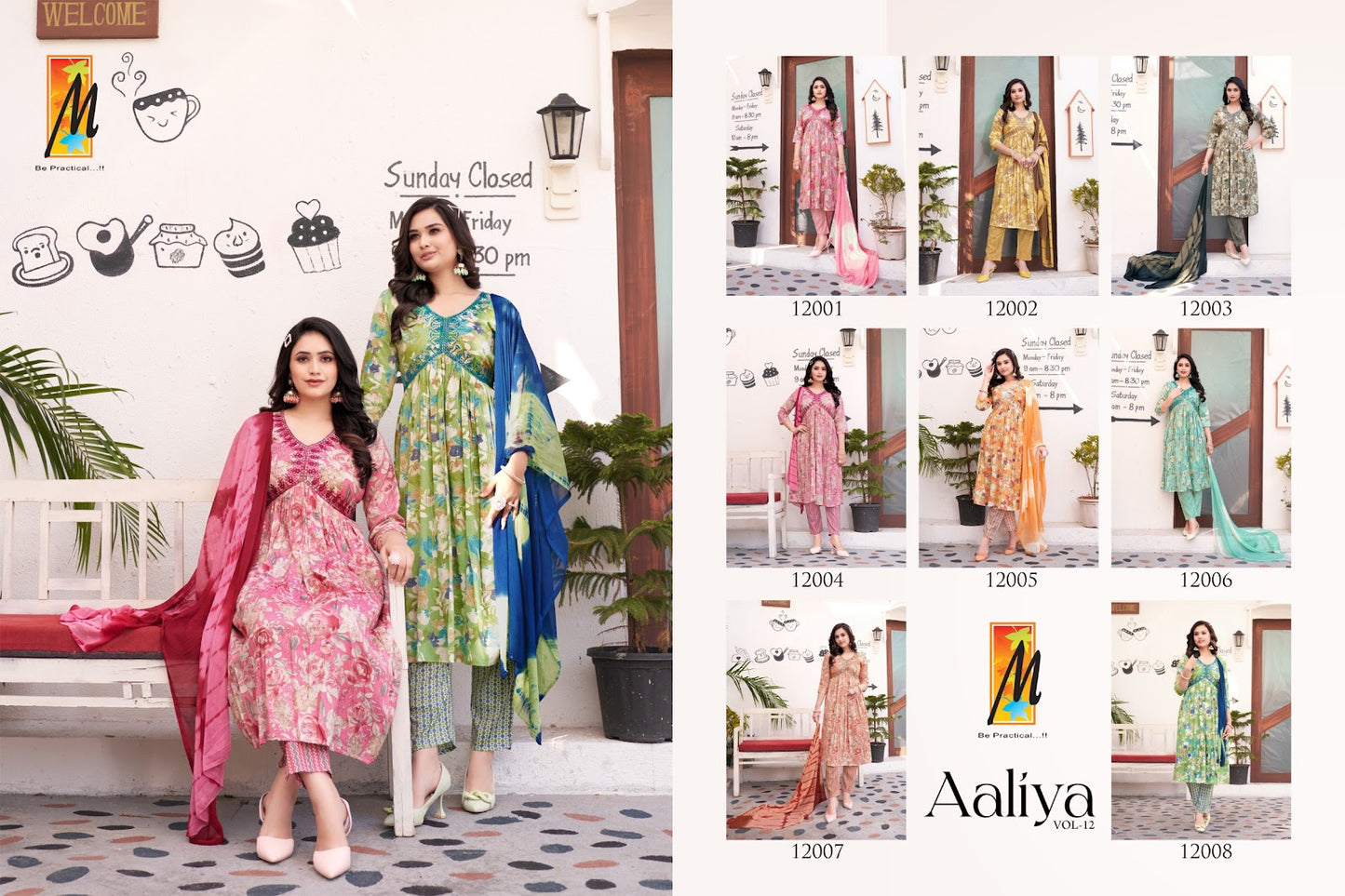 Aaliya Vol 12 Master Capsule Readymade Pant Style Suits