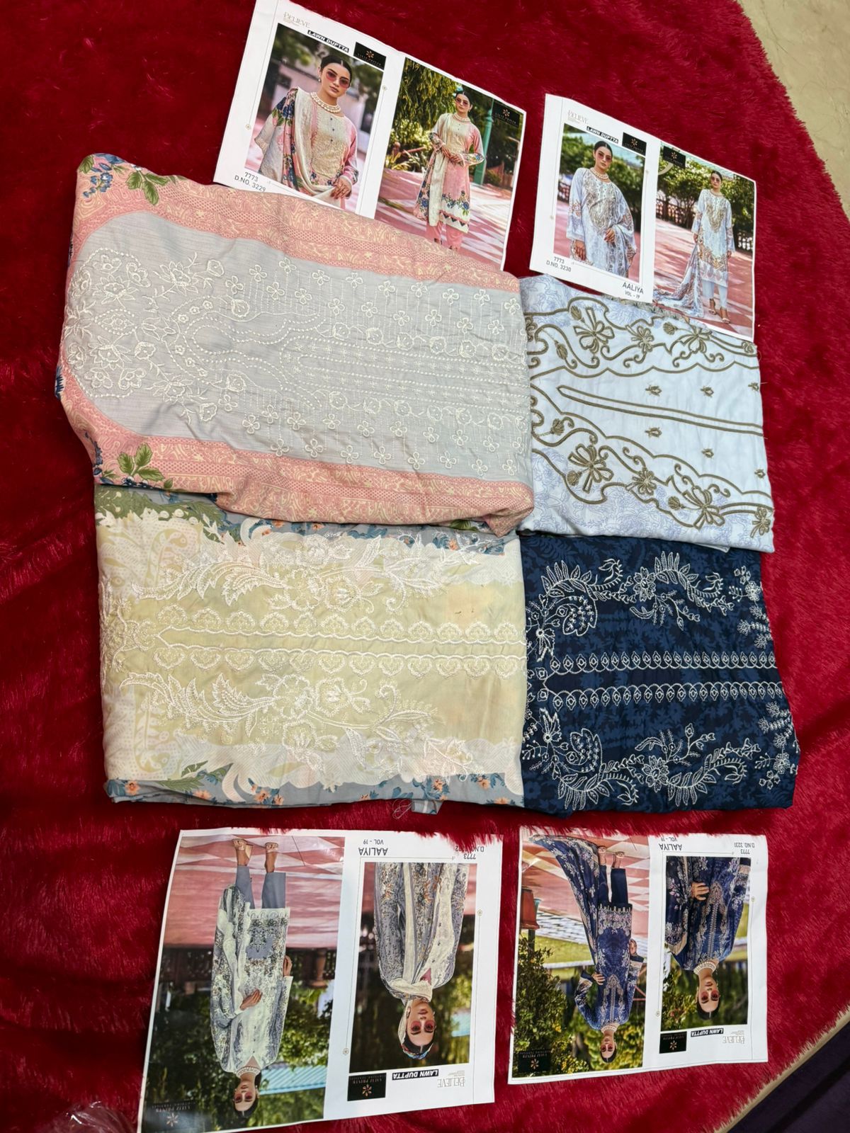 Aaliya Vol 19 Aaliz Prints Cotton Karachi Salwar Suits Wholesale Rate