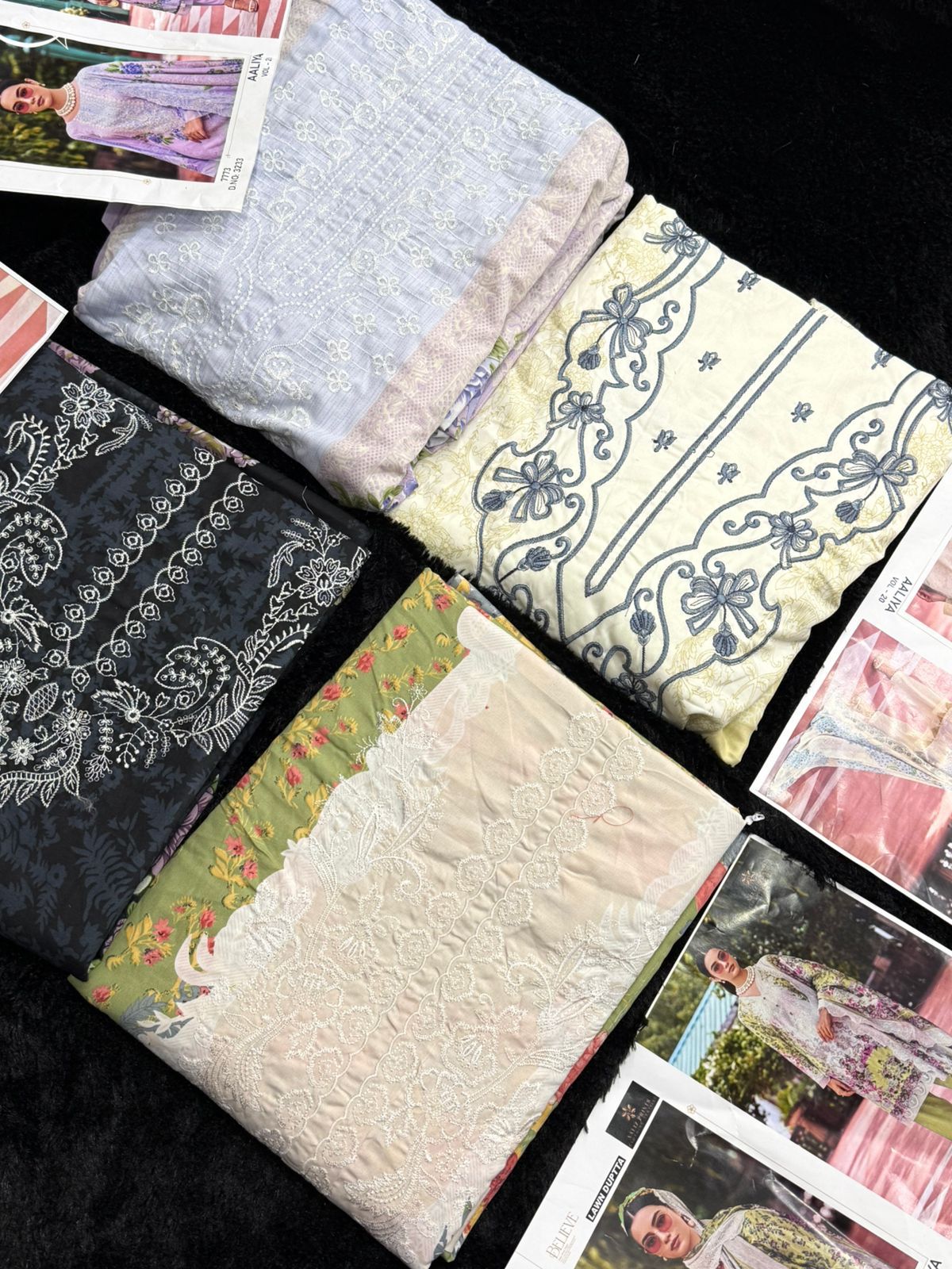 Aaliya Vol 20 Aaliz Prints Cotton Karachi Salwar Suits Wholesaler