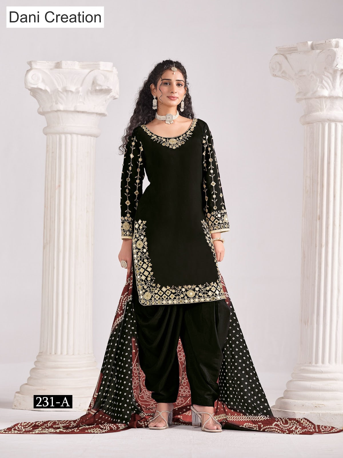 Aanaya Vol 231 Dani Creation Chanderi Salwar Suits Wholesaler Ahmedabad