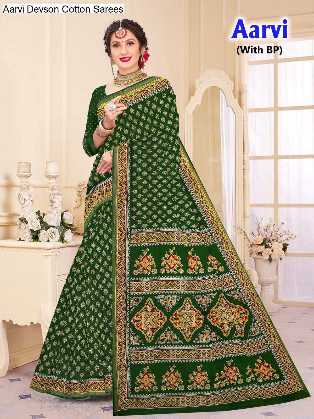 Aarvi Devson Cotton Sarees Manufacturer