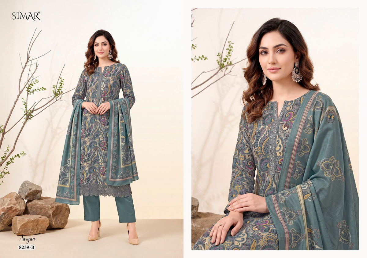 Aaryaa Simar Viscose Pashmina Suits Wholesale Rate