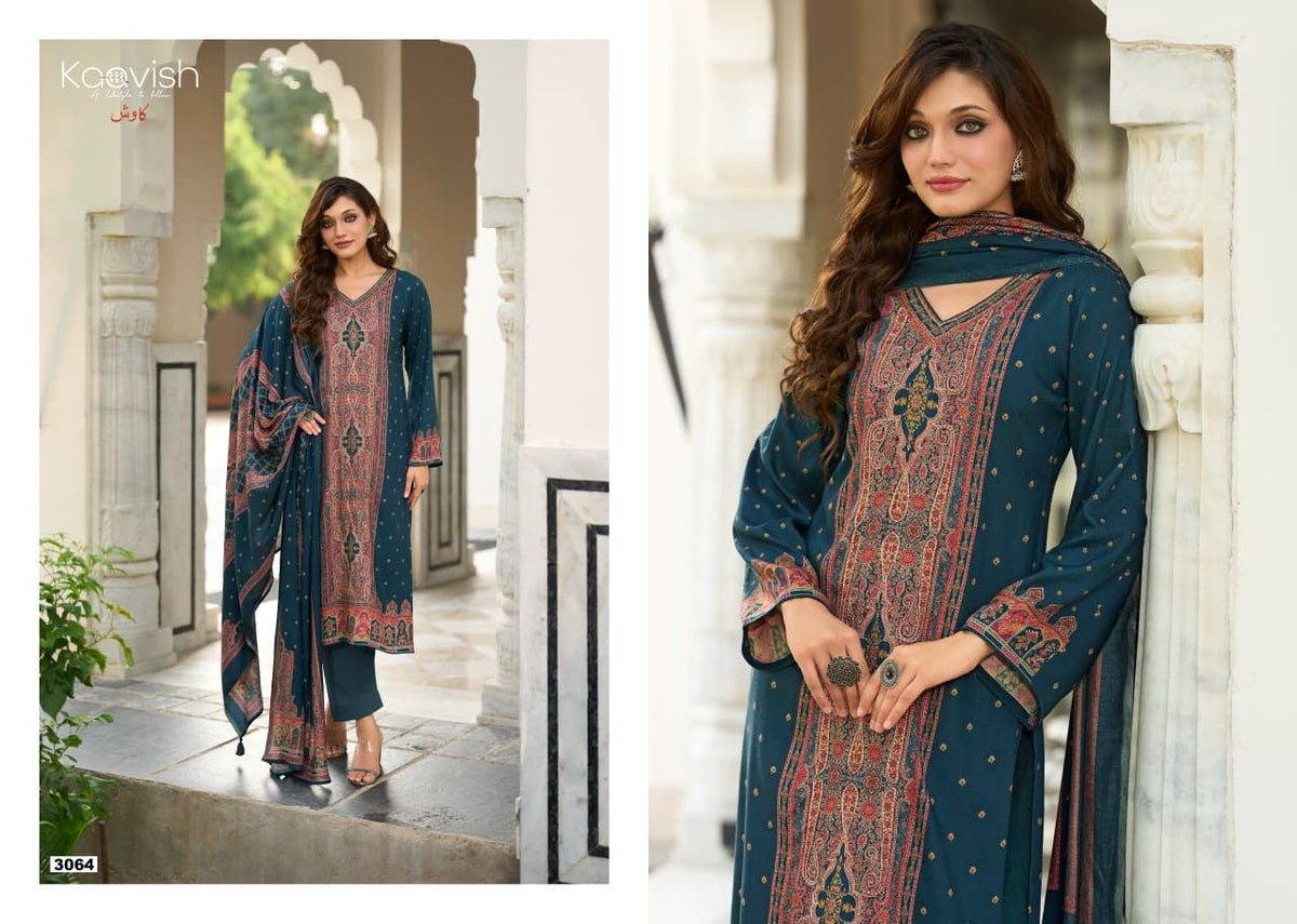 Aarzoo Kaavish Viscose Pashmina Suits Supplier
