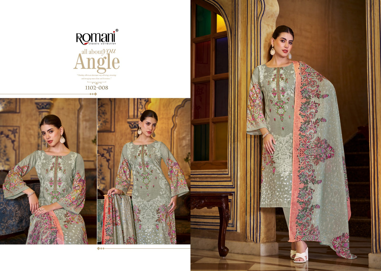 Aarzu Vol 18 Romani Soft Cotton Karachi Salwar Suits Manufacturer Gujarat