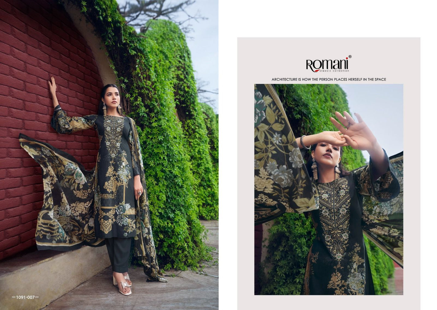 Aarzu Vol 8 Romani Cotton Karachi Salwar Suits Wholesaler India