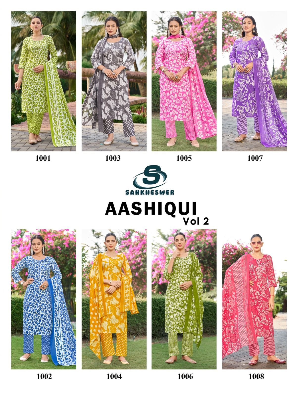 Aashiqui Vol 2 Sankheswer Readymade Cotton Pant Suits Manufacturer Gujarat