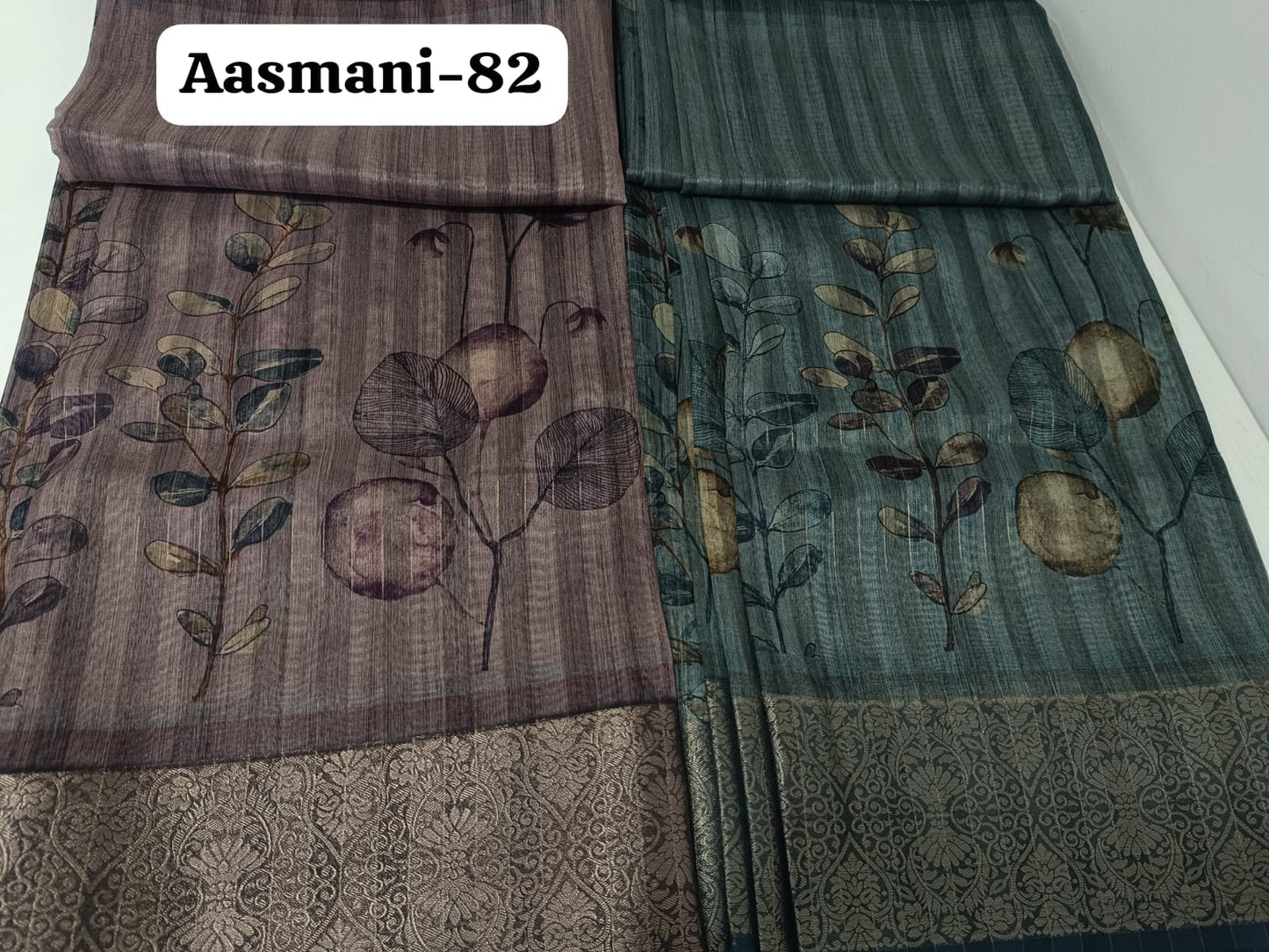 Aasmani 82 Kalpveli Soft Cotton Sarees Exporter Ahmedabad