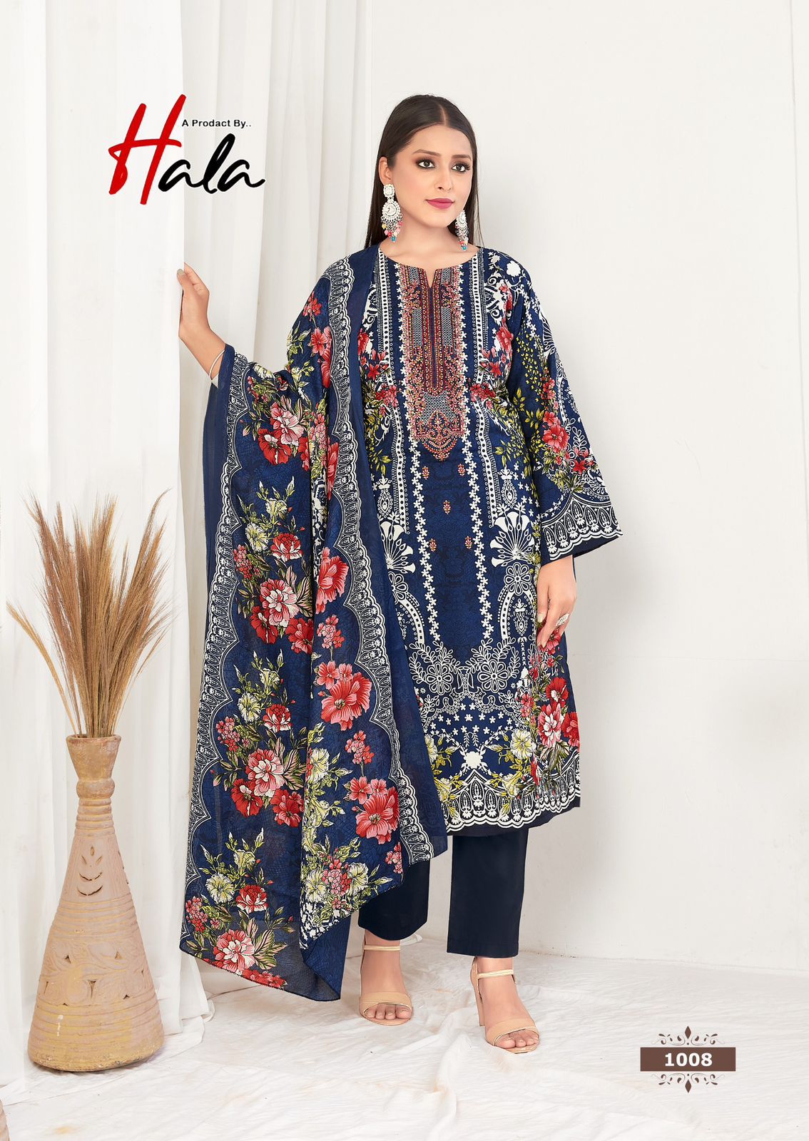 Aayat Vol 1 Hala Cotton Karachi Salwar Suits Manufacturer Ahmedabad